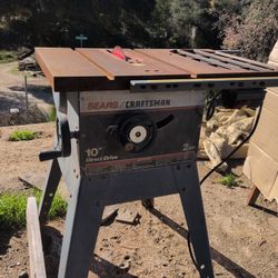 Sears Craftsman Table Saw 
