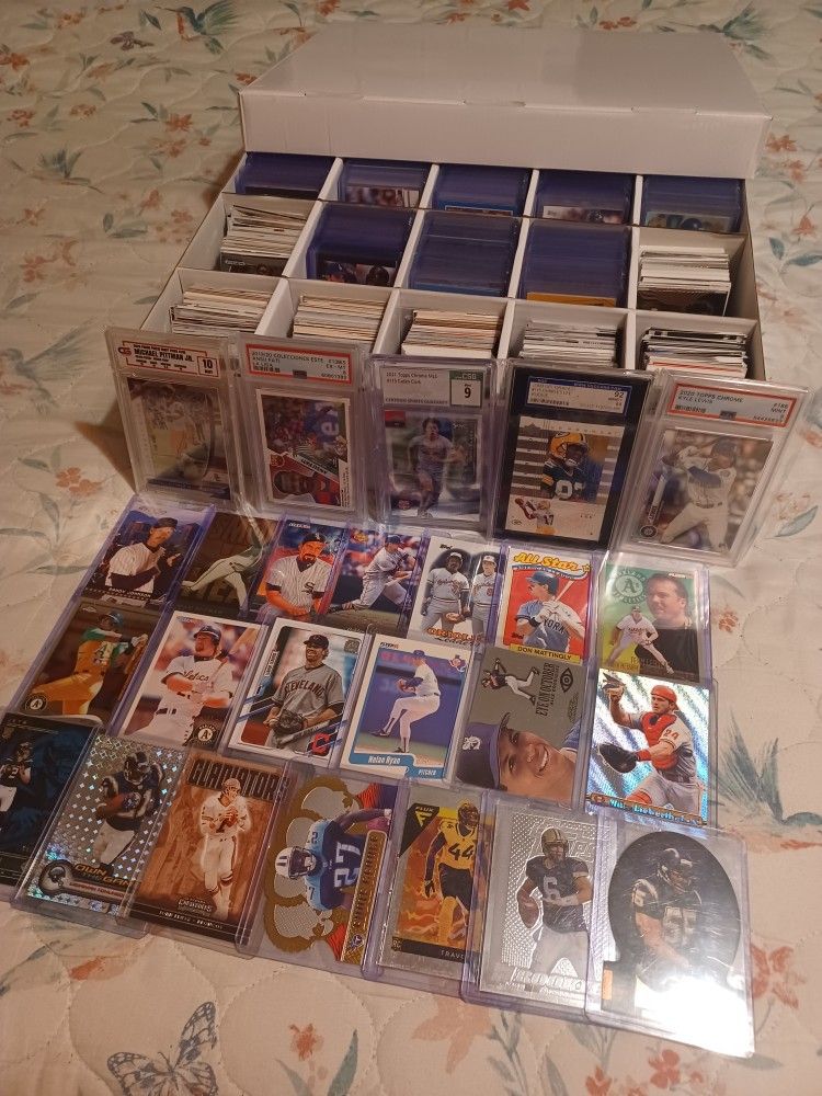Baseball, Football, Basketball Sports Card Collection