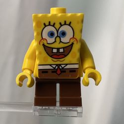 Lego Minifigure bob001 SpongeBob Basic I’m Ready Look 2006 (Rare Collectors Item!)