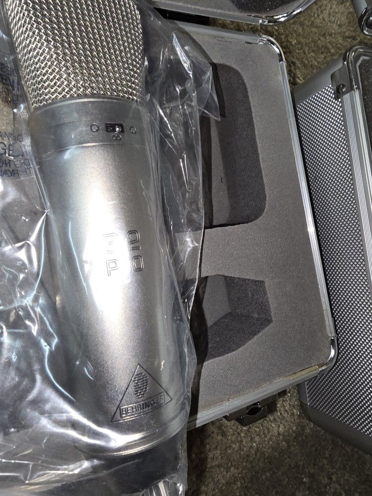 Several High End Mics, Portable Racks, A Few Components