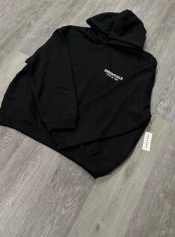 Essential black with white letters size L