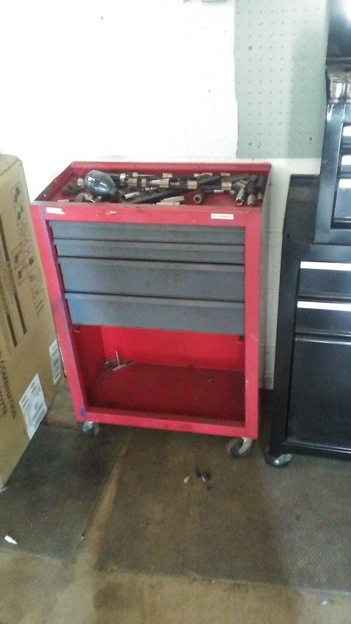 Tool box on wheels