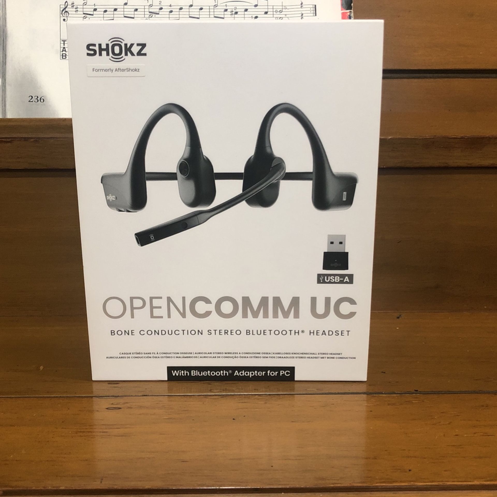 Shokz Opencomm UC Bluetooth Headset