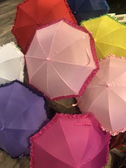 Children’s Ruffled Umbrellas