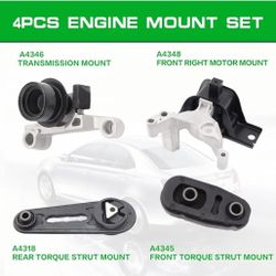Engine Motor Mount Compatible with 2007 To2012 Nissan Sentra 2.0L 