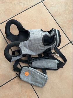 Small Dog Carrier Sling with Pouch