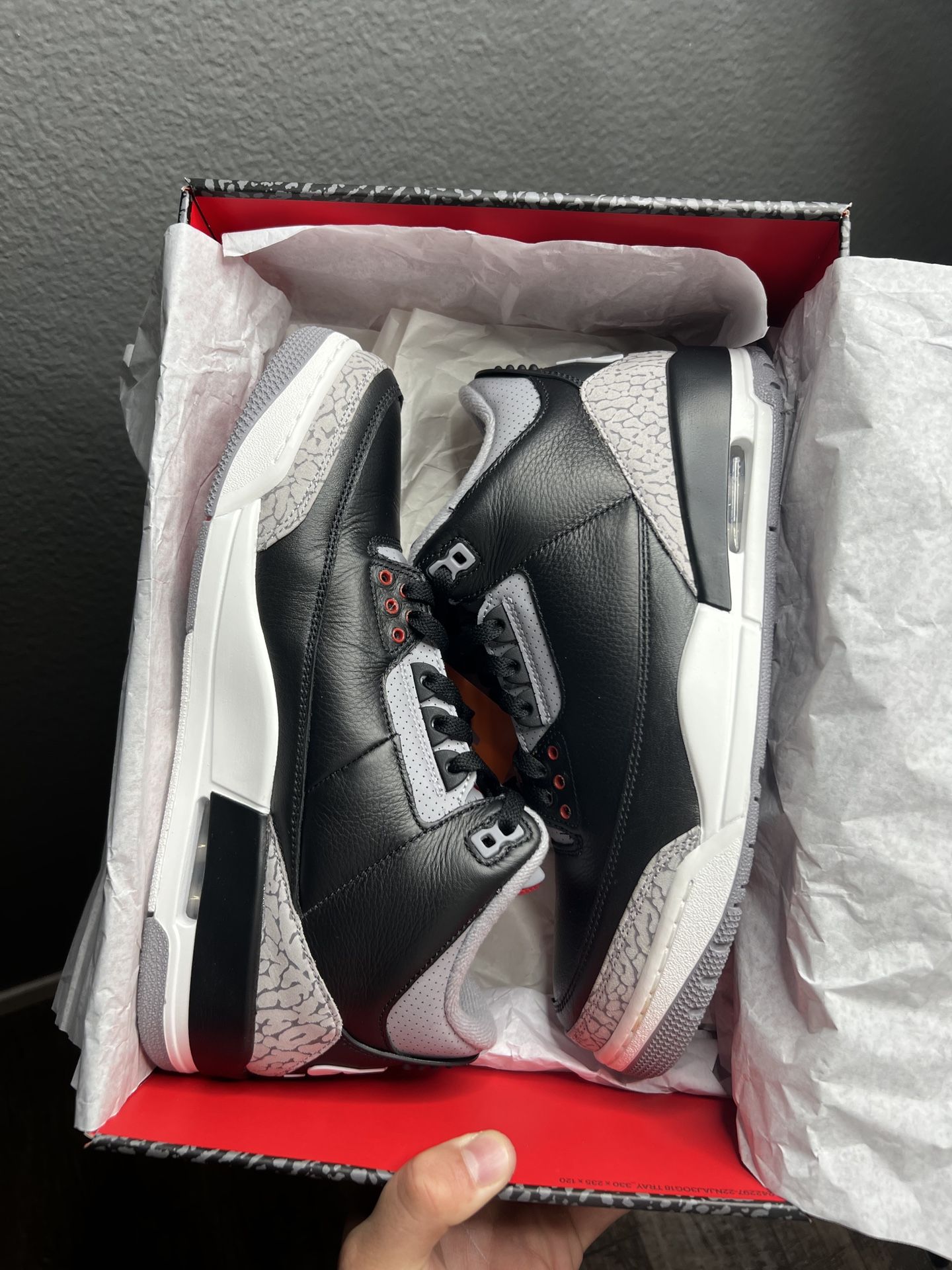 Jordan 3 Retro “Black Cement”