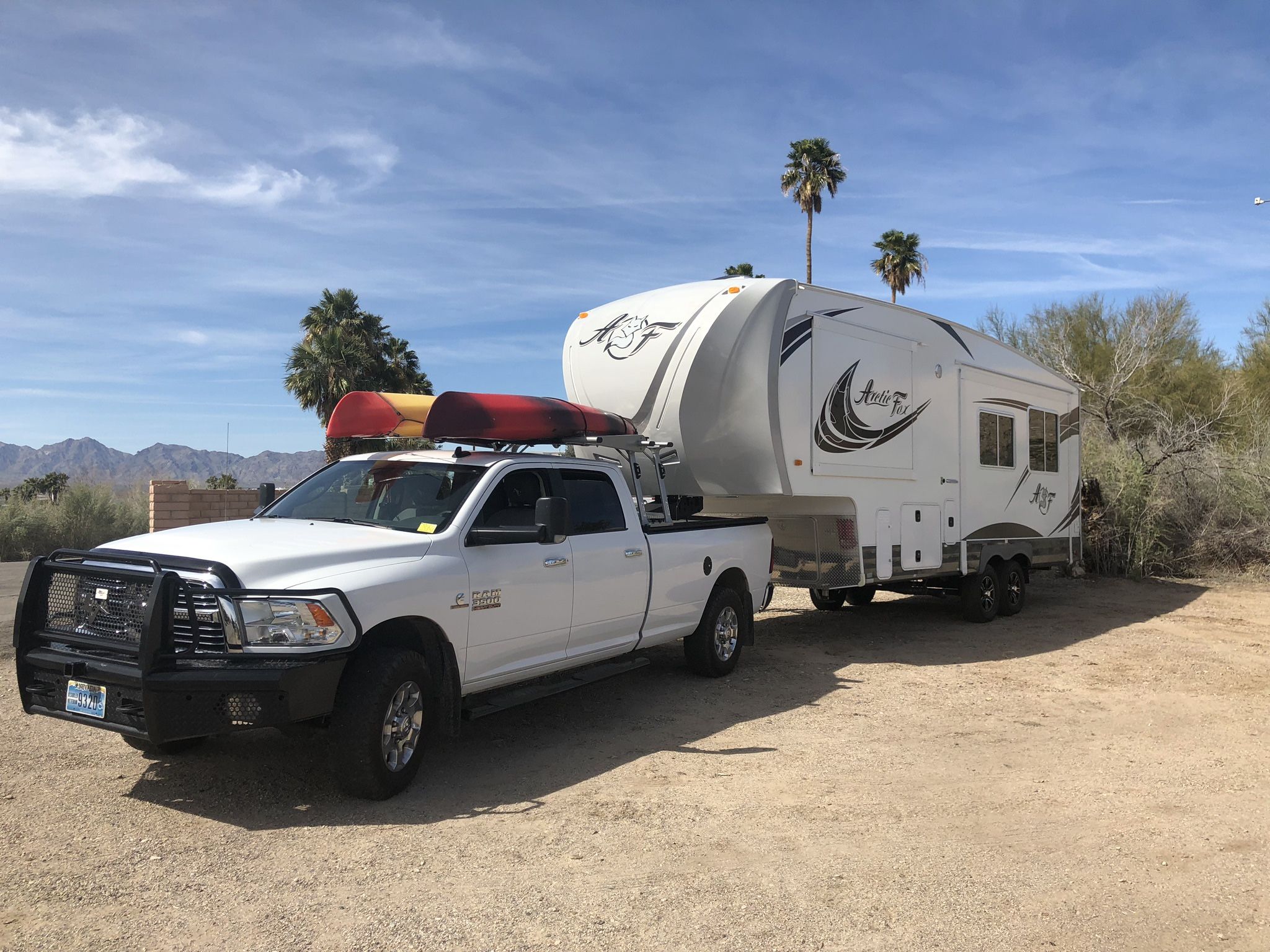 2018 Ram/2018 Artic Fox 5th Wheel