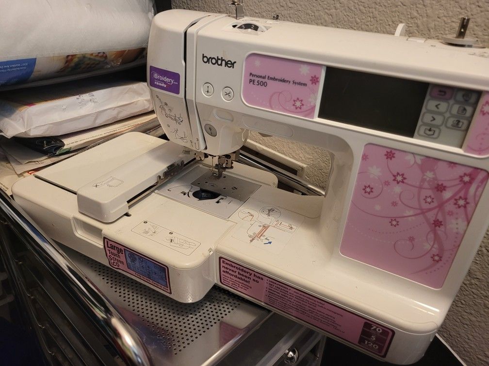 Brother Pe500 Embroidery Machine for Sale in North Las Vegas, NV OfferUp