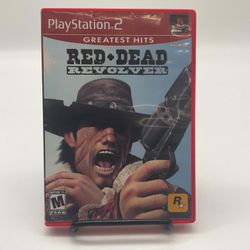 RED DEAD REVOLVER Greatest Hits PlayStation 2