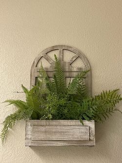 Fake plants wall decor