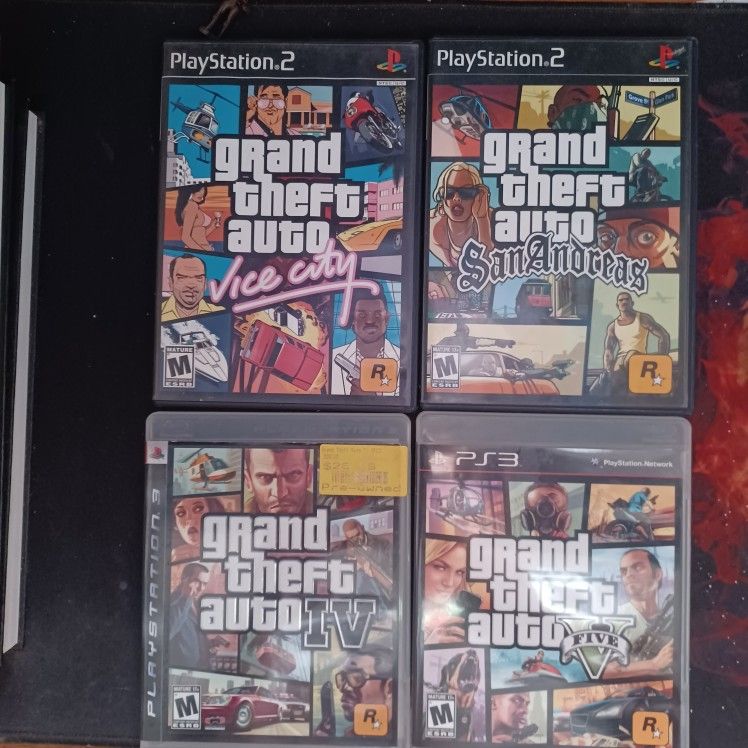 GTA collection Playstation