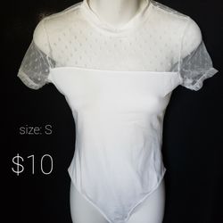White Bodysuit 