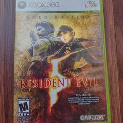 NO GAME - Resident Evil 5: Gold Edition on Xbox 360
