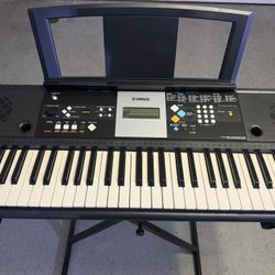 Yamaha Keyboard, Stand And Bench - Excellent Condition