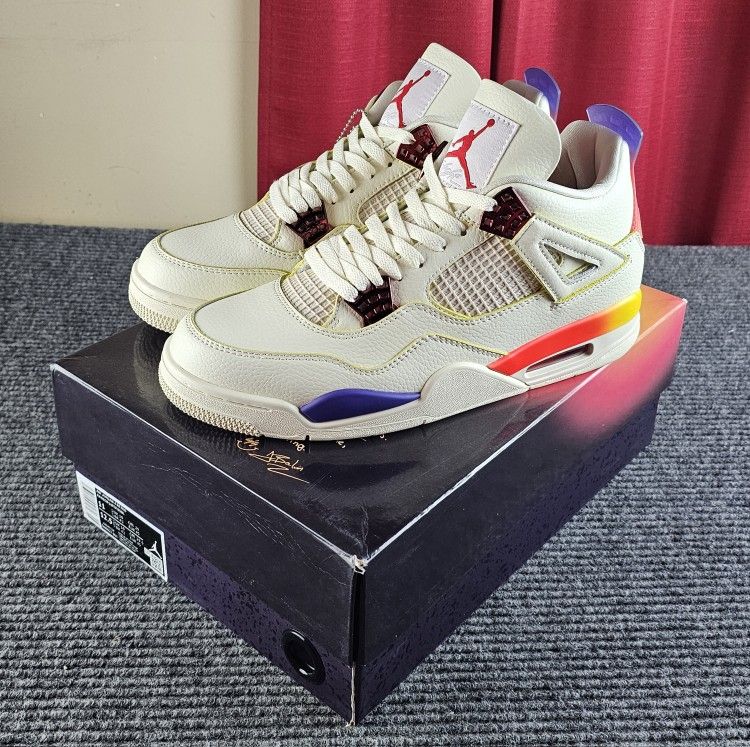 
J Balvin x Air Jordan 4 AJ4 Retro - Medellin Mens Size 11 New