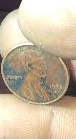 1978 D Lincoln penny