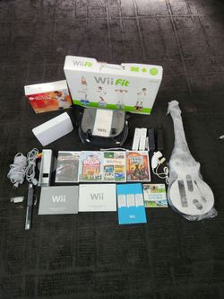 Nintendo wii console bundle