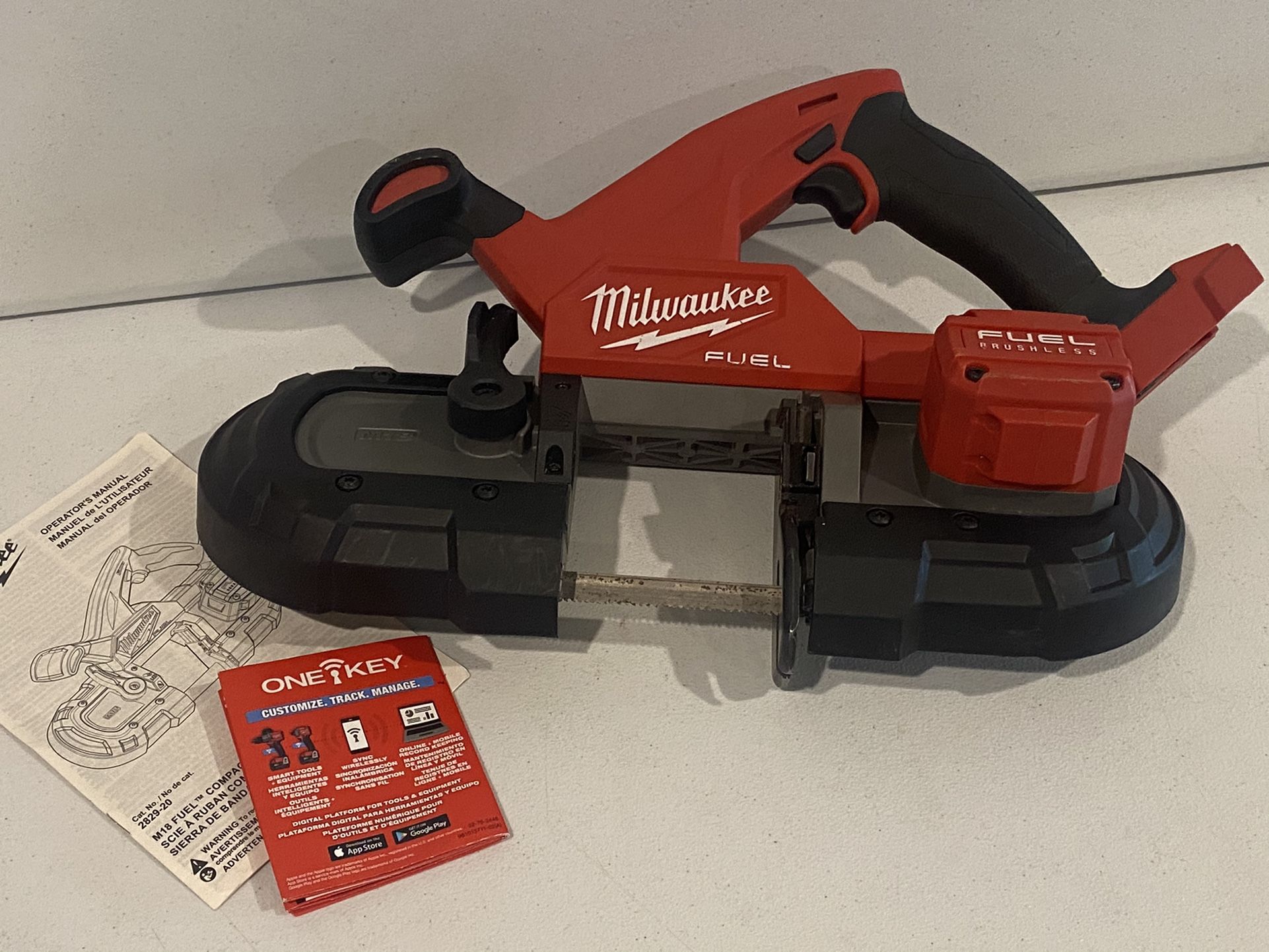 Milwaukee M18 FUEL 18-Volt Lithium-Ion Brushless Cordless Compact Bandsaw (Tool-Only)