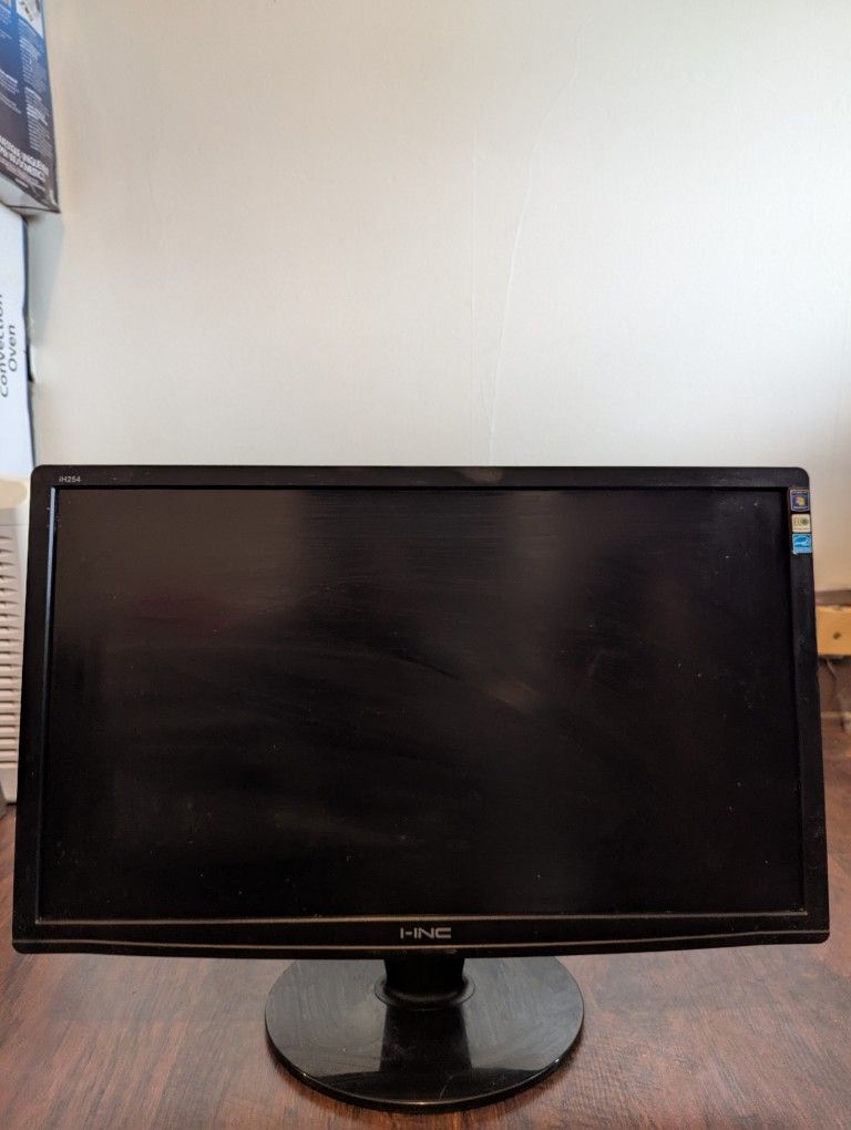 24 Inch Black Computer Monitor
