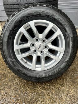 2019 Chevy Silverado factory rims and tires