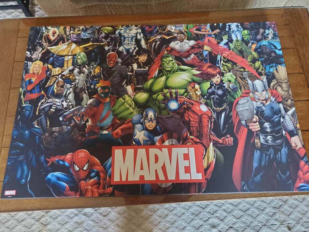 Marvel Canvas Wall Decor.