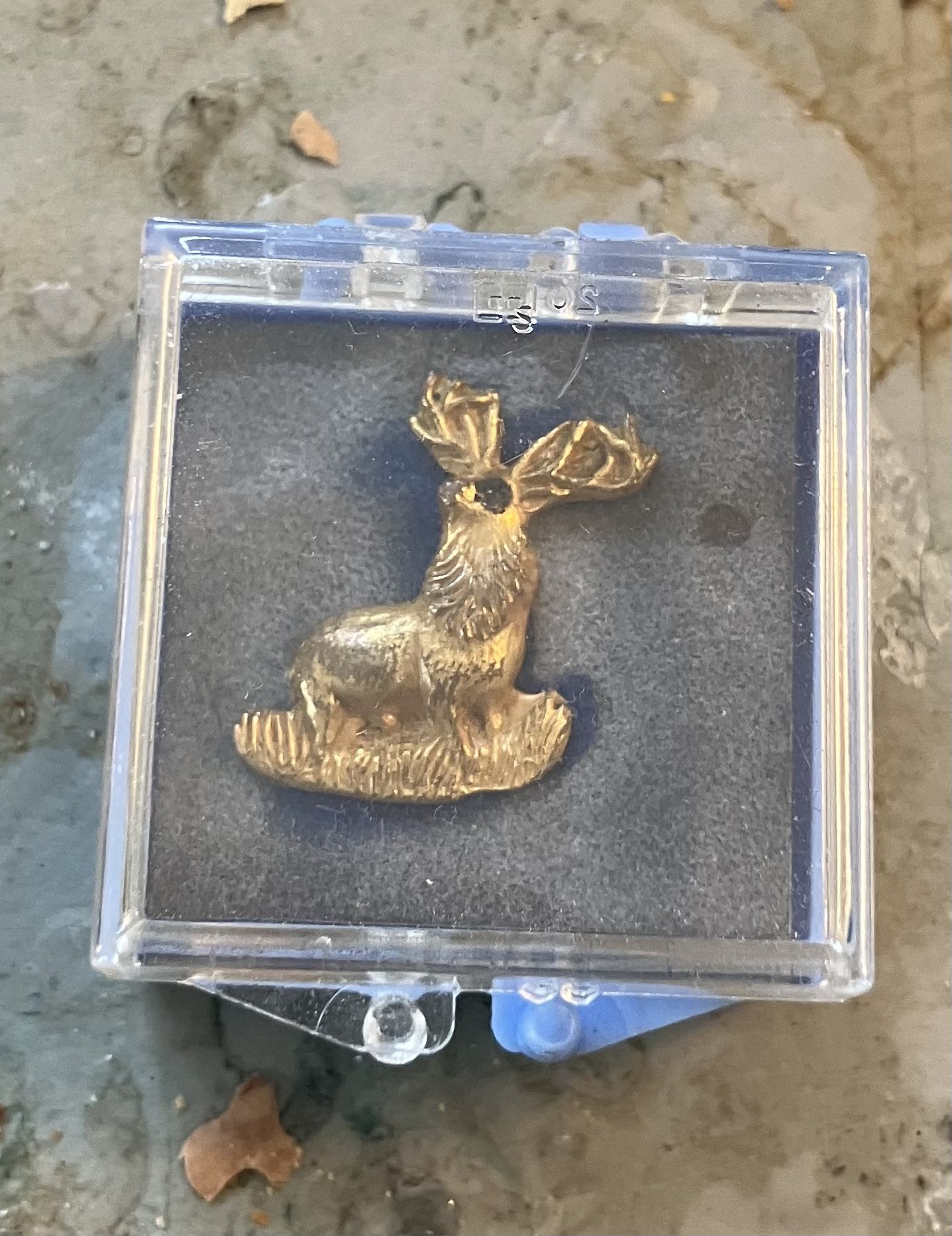 Antique 10k Gf Robbins Co. Elks Lapel Pin