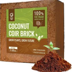 11 Lbs Coco Coir Bricks for Plants/Peat/Potting Soil