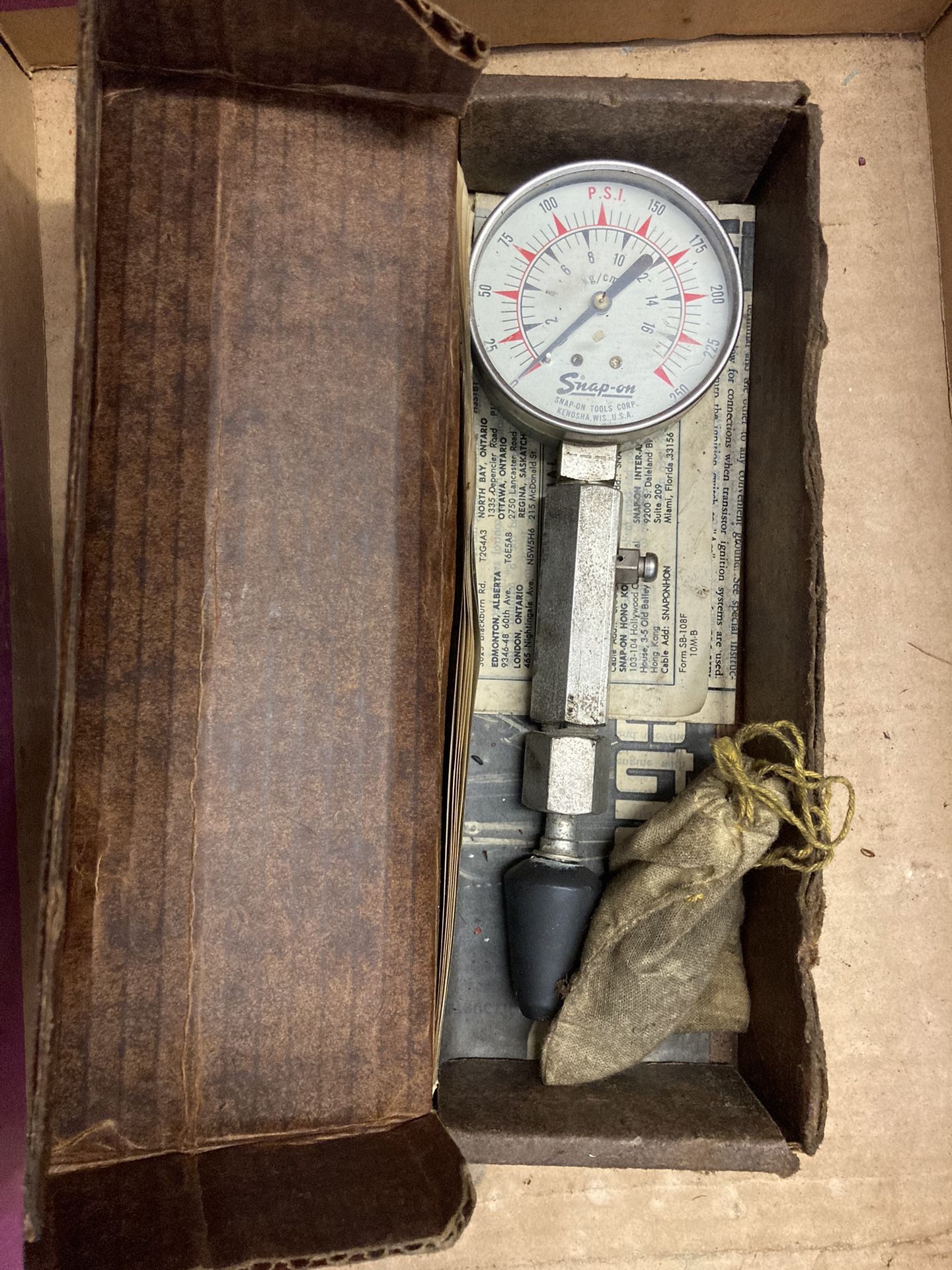 Vintage Snap On Tester