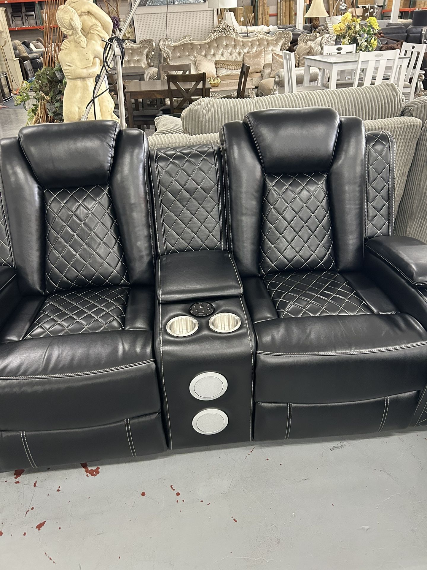 Genuine Top Grade Leather Sofa Sets In Stock, No Credit Required!!!