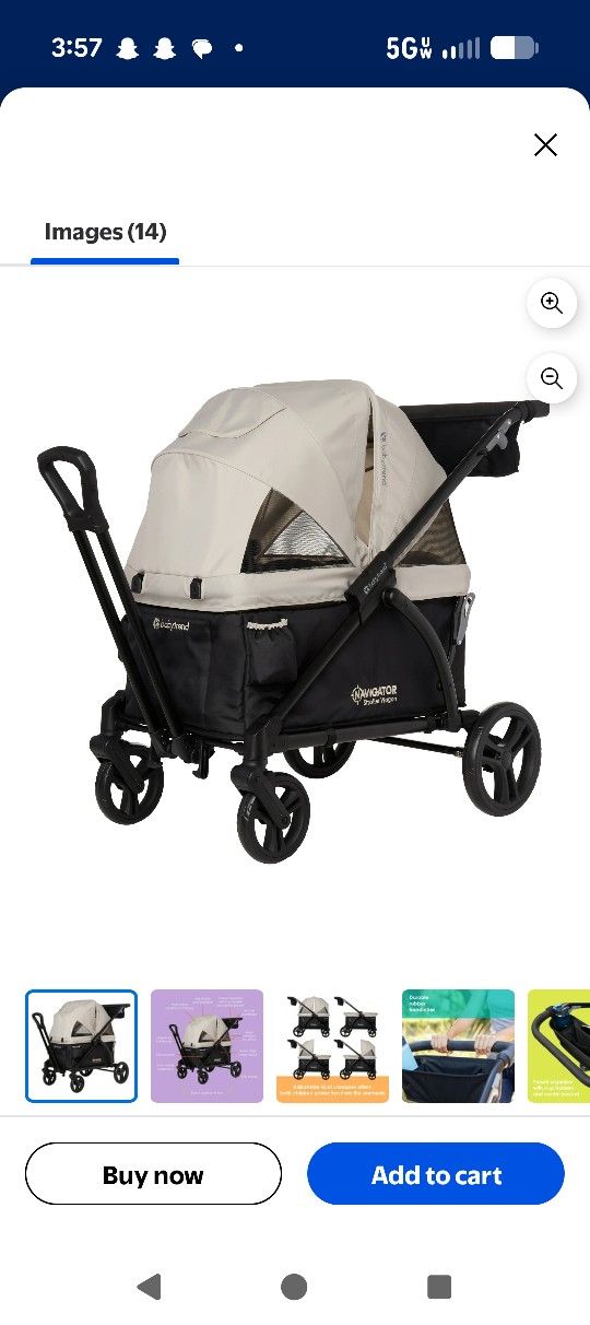 Baby Trend Navigator 2 in 1 Stroller Wagon