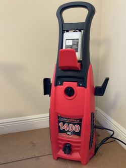 Electric pressure washer 1400 PSI. Unit has no hand gun. no hose. Plug in power adapter light will not stay on.