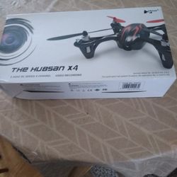 Hudson X4 Drone and Radio, With Video Camera ,Extra Battery, Extra Props