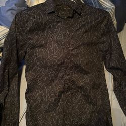 Armani exchange long sleeve button up