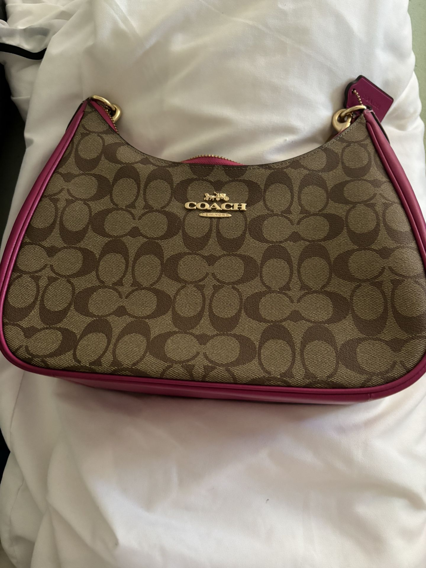 Pink Coach Purse