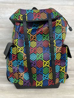 Gucci Psychedelic GG Multicolor Backpack (PO1021436)