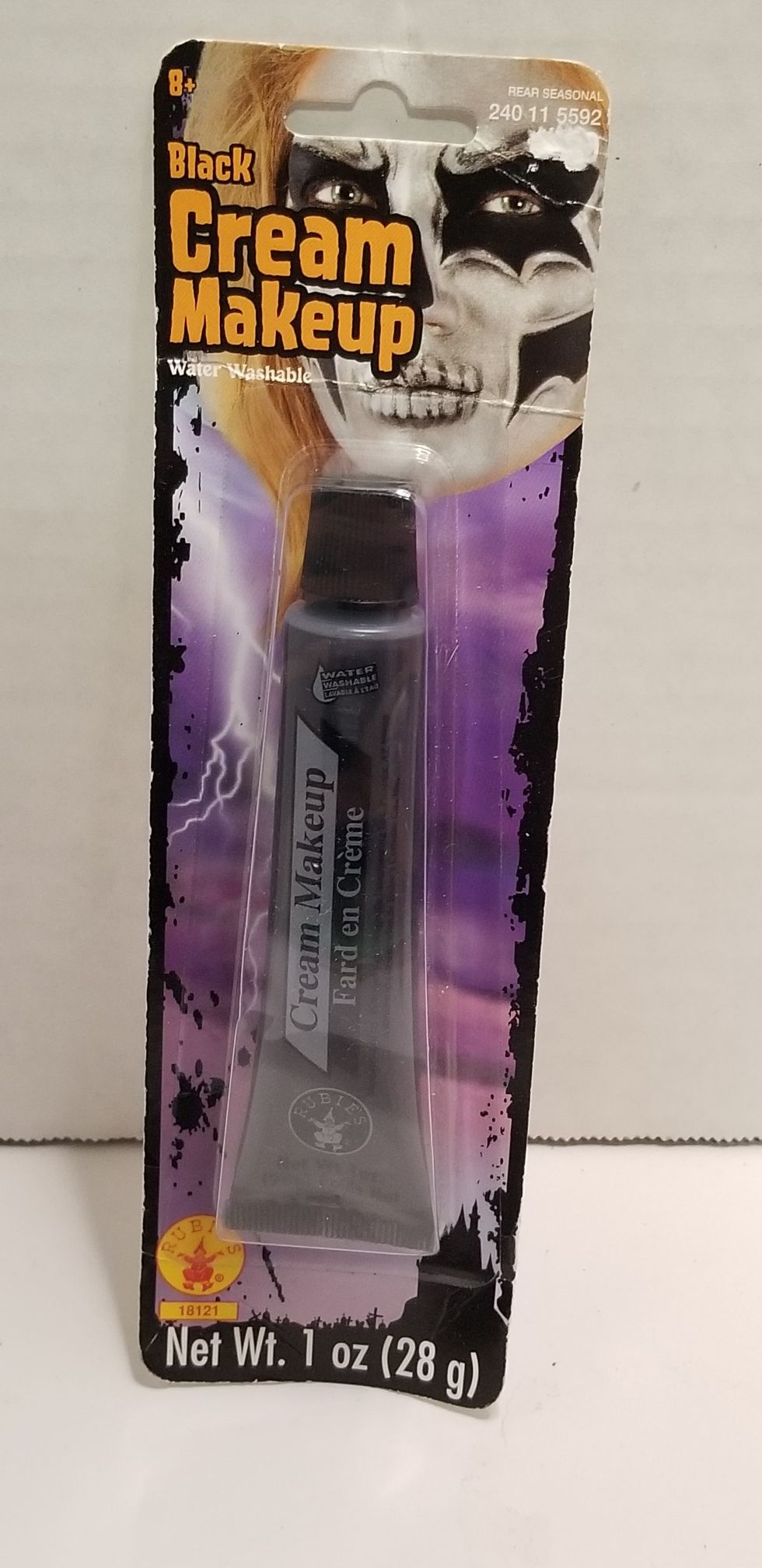 halloween cream makeup black 10 packs