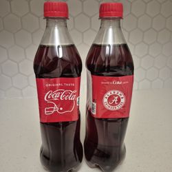University Of Alabama Football Coca-Cola Bottles
