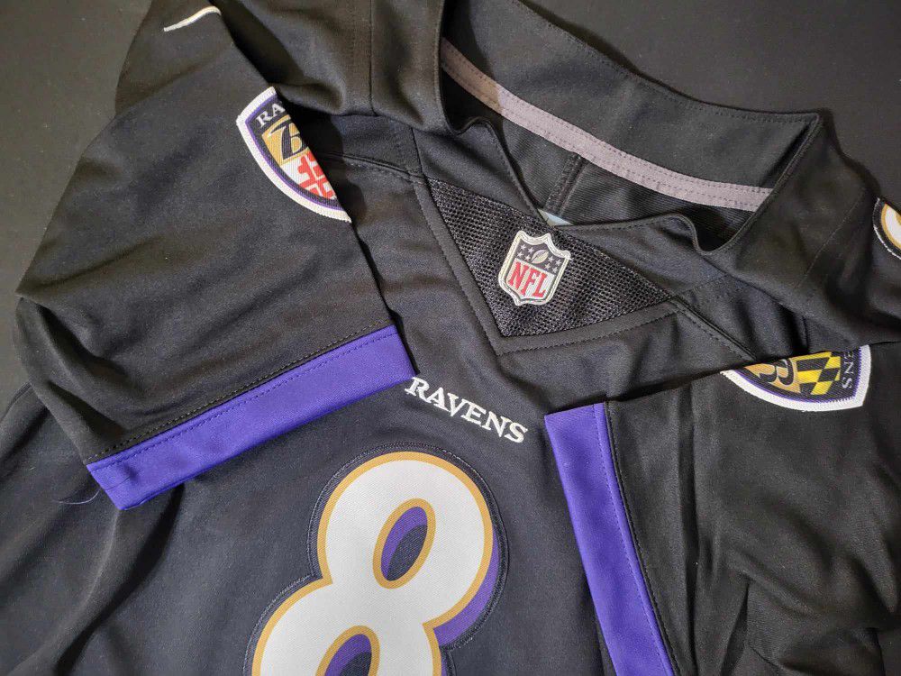 Youth Lamar Jackson stitched jersey Baltimore Ravens black Brand New with  tags! for Sale in San Antonio, TX - OfferUp