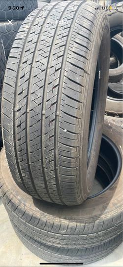 3 used tires 235/60/18 Bridgestone tires $50 each tire including tax installation and balance