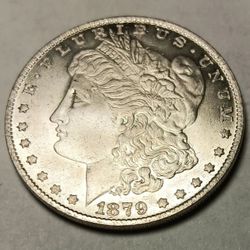 1879-CC Carson City Mint Silver Morgan Dollar