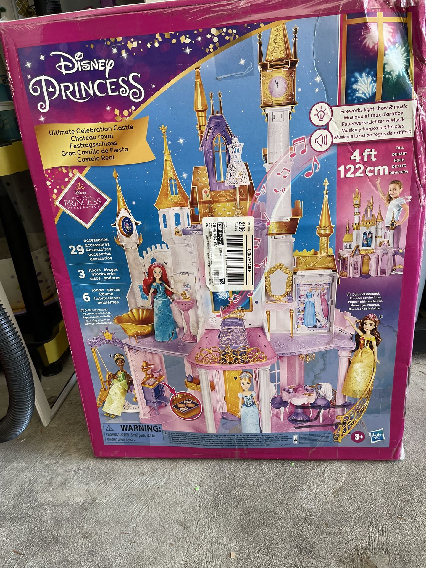 Ultimate Celebration Castle Disney Princess