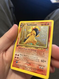 Typhlosion 1st Ed