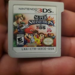 Smash Bros 3ds