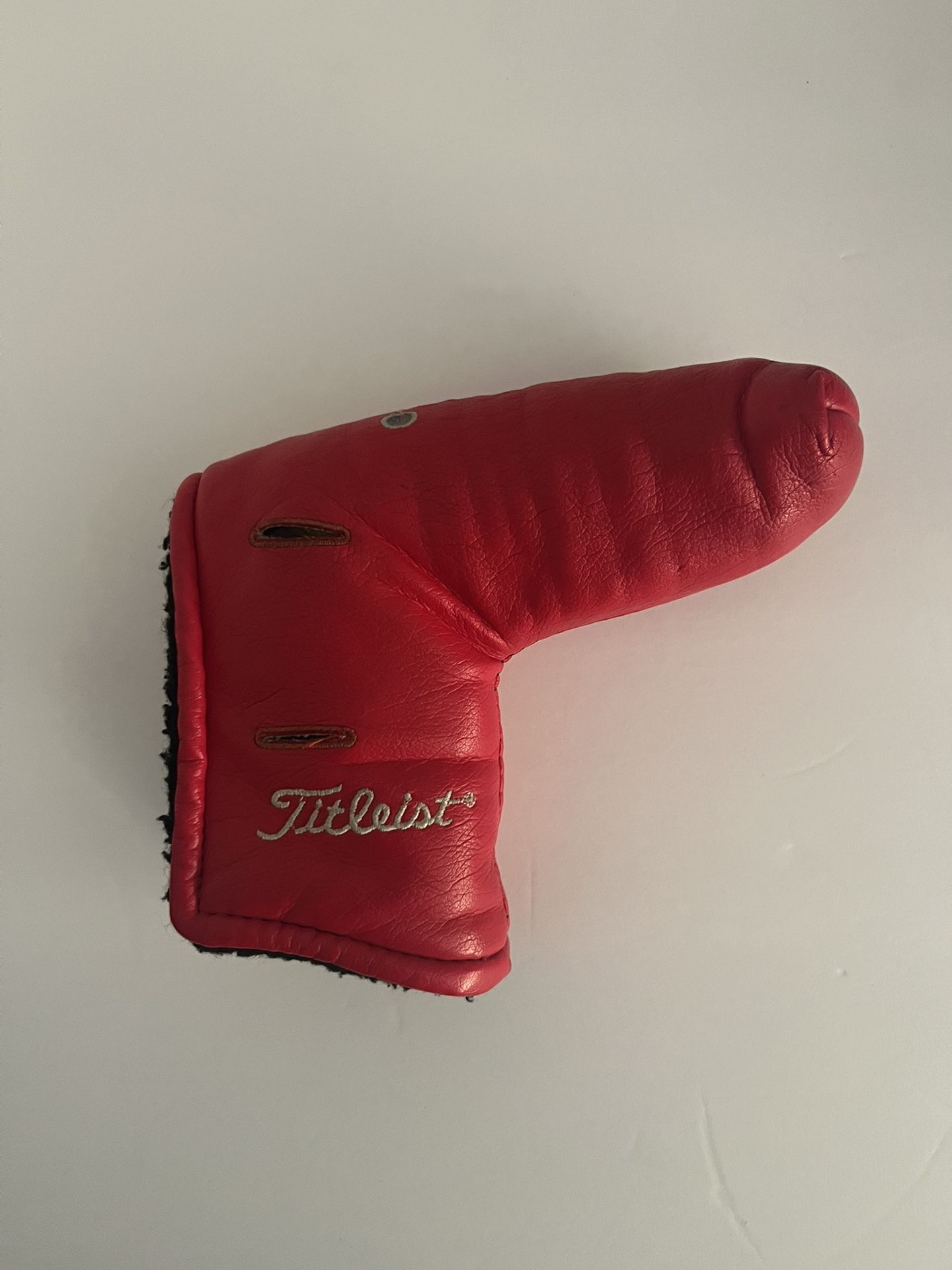 Scotty Cameron Titleist Putter Headcover Studio Stainless AM&E Red Made In USA