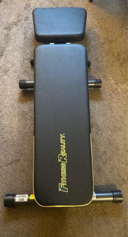 Fitness Reality Adjustable Weight Bench – Lightly Used