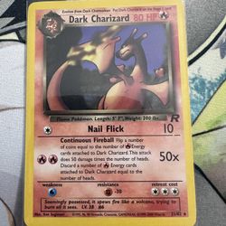 Dark Charizard 21/82 English Non Holo Team Rocket