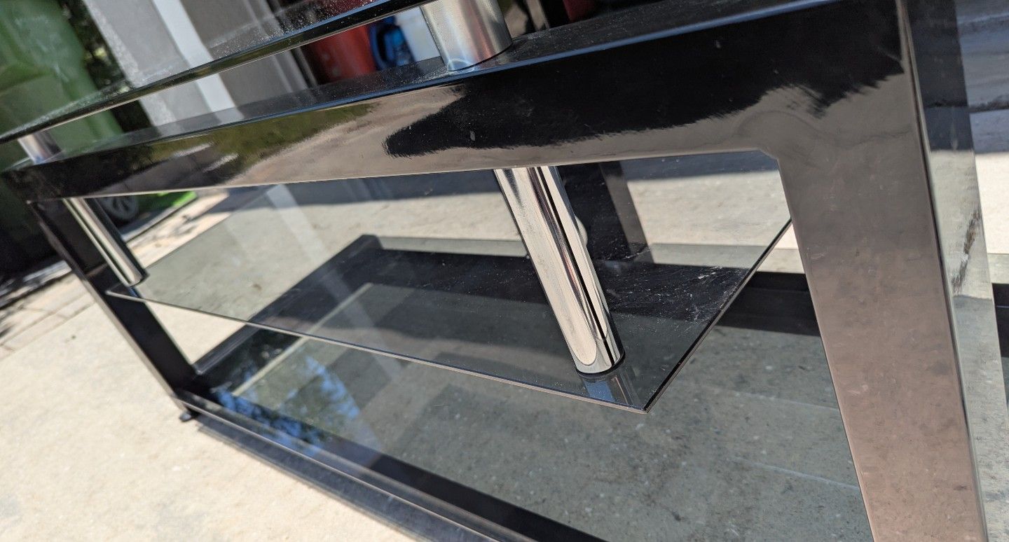 Glass TV Stand