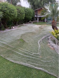 Free nets for batting or golf cage or landscaping