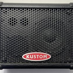 Kustom KPM4 50W Powered Monitor Speaker Amp with Mic/Line Inputs (#1123)
